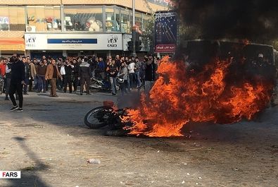 تخریب اموال عمومی در جریان حوادث اخیر